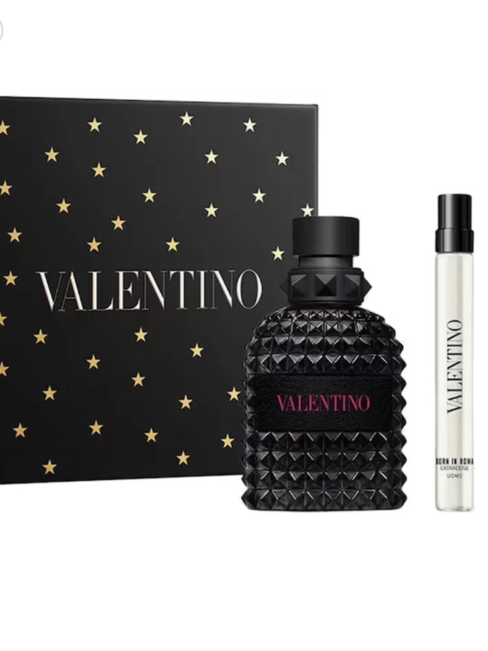 NIB Valentino Eau de Toilette Born in Roma Uomo Gift Set